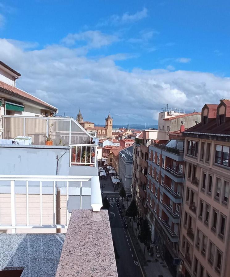 Апартаменты Atico Quintana I - Con Terraza, Vistas A La Ciudad, En El Centro, Con Wifi Y Garaje Овьедо Экстерьер фото